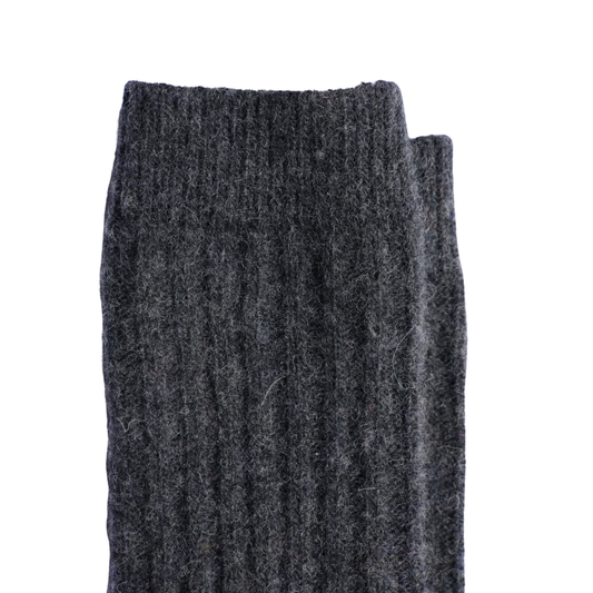 Chaussettes en Laine de Mongolie | Gris foncé
