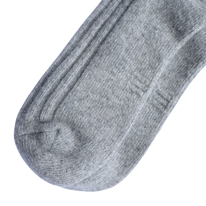 Mongolian Wool Socks – Medium Cushion | Light Grey