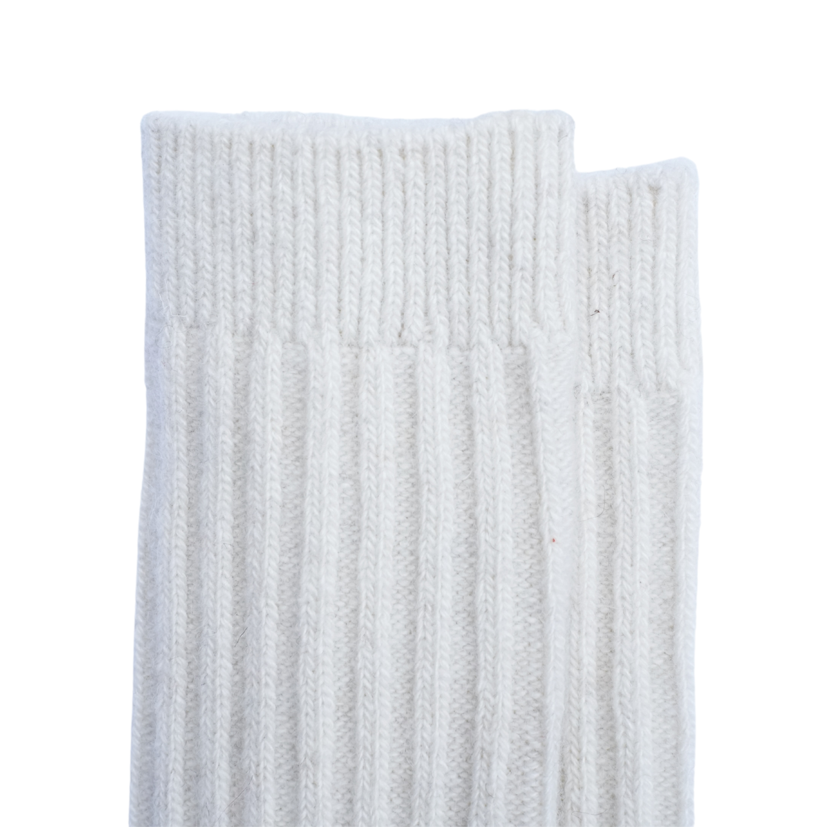 Mongolian Wool Socks – Medium Cushion | Cream White