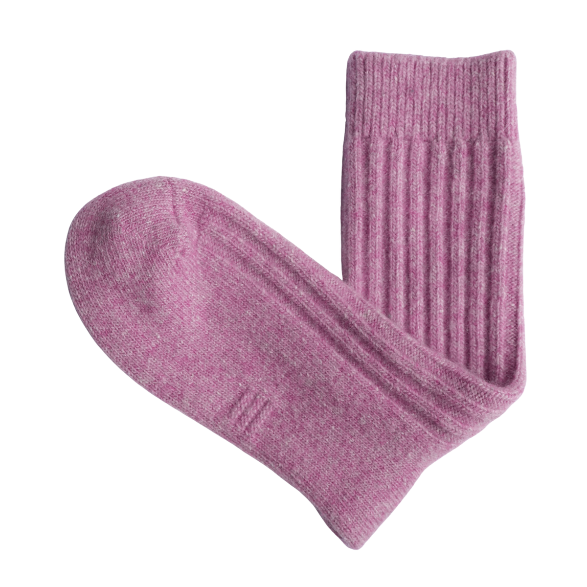 Mongolian Wool Socks – Medium Cushion | Pink