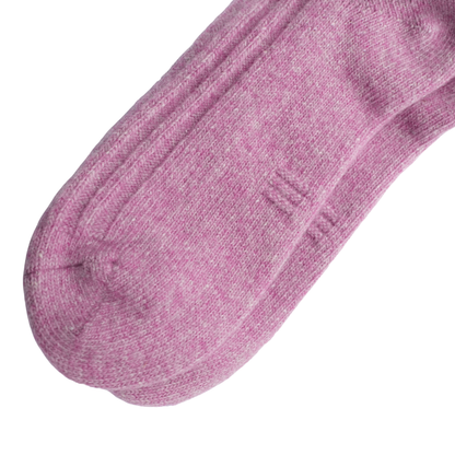 Mongolian Wool Socks – Medium Cushion | Pink