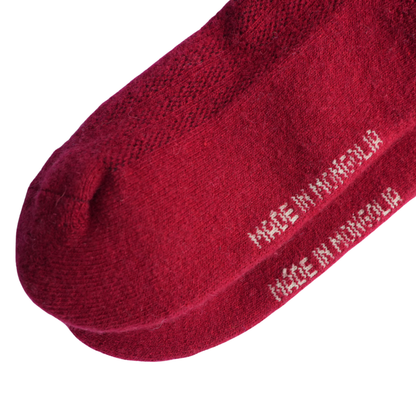 Chaussettes en laine – Epaisse | Rouge