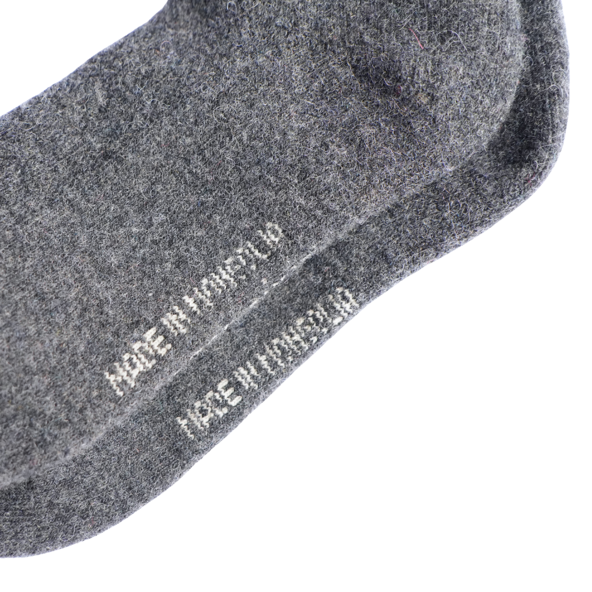 Chaussettes en Laine – Epaisse | Gris Foncé