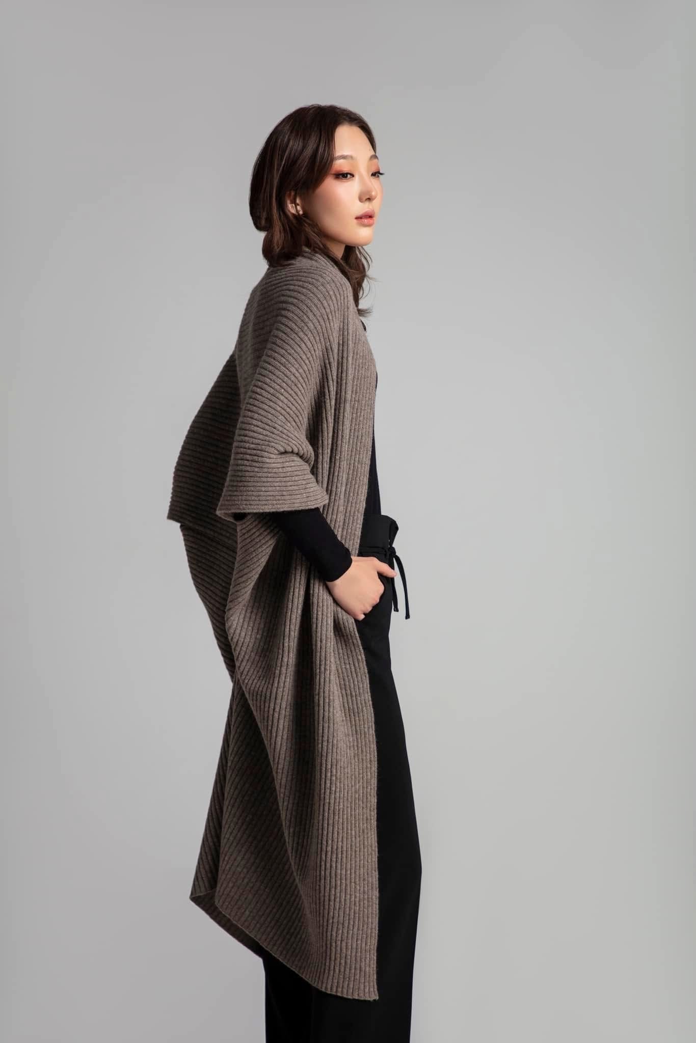 Yak down women cardigan