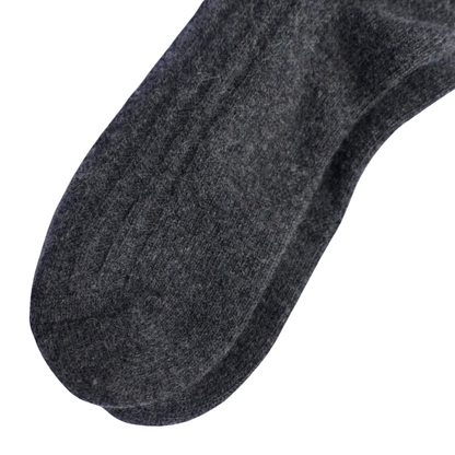 Mongolian Wool Socks – Medium Cushion | Dark Grey