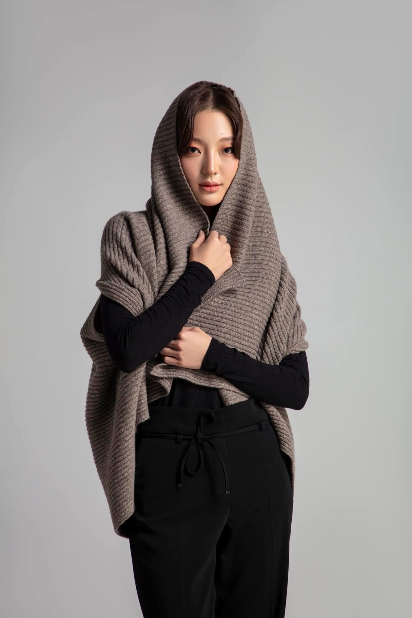 Yak down women cardigan