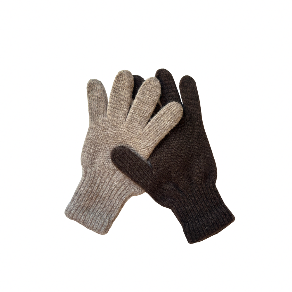 Adult 100% Yak wool gloves