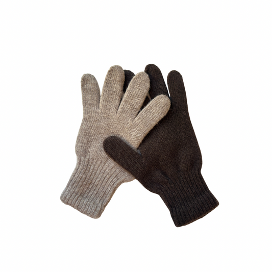 Adult 100% Yak wool gloves