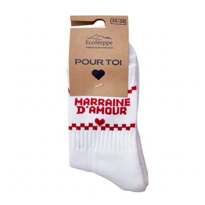 Cotton socks Marraine d'amour