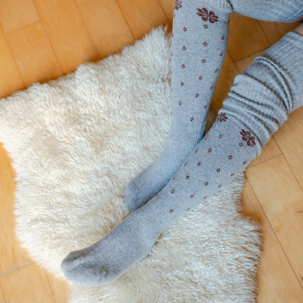 Thigh High Wool Socks
